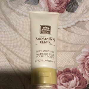 Clinique aromatics elixir body smoother cream -used